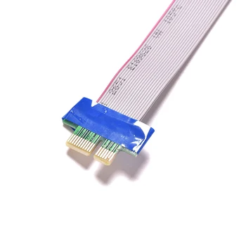 Новое поступление PCI Express Flex Для перемещения кабеля PCI-E от 1X до 1x Слот Riser Card Extender Удлинительная лента для биткойн-майнера