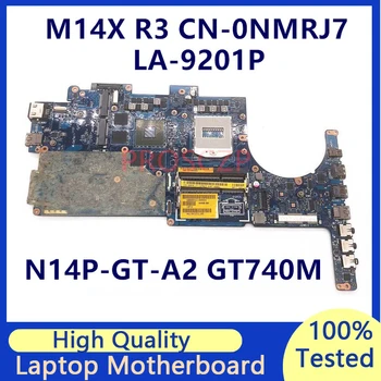 CN-0NMRJ7 0NMRJ7 NMRJ7 Материнская плата для ноутбука DELL M14X R3 Материнская плата N14P-GT-A2 GT740M с LA-9201P 100% протестирована, работает хорошо