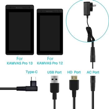 Кабель ForHUION 3 В 1 CB01 forKamvas 12 KamvasPro 13 KamvasPro 16 Замена кабеля для планшета