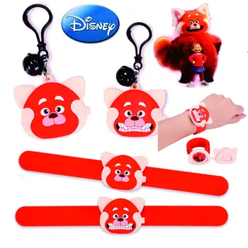 Disney Charm, становящийся красным, Милый модный детский силиконовый браслет с рисунком Аниме, брелки, подвески для рюкзака, летняя игрушка