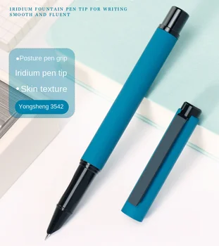 Металлическая орфографическая ручка Yongsheng, ручка для практики письма для студентов, Сверхтонкий иридиевый наконечник, Сменная сумка для чернил, школьные принадлежности