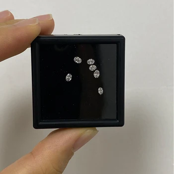 AEAW Ювелирные изделия россыпью Камней EF VVS1 Круглой бриллиантовой огранки 2,17 мм ~ 2,61 мм, выращенный в лаборатории бриллиант