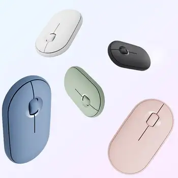 Мышь Pebble Mouse Mute M350, совместимая с Bluetooth, Двухрежимная Офисная мышь, Беспроводная мышь для портативных ПК, Компьютерная игровая Офисная мышь