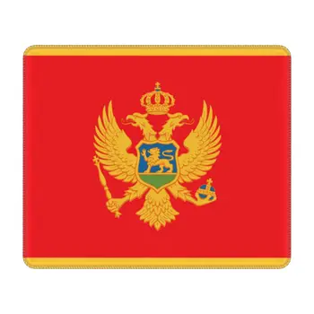 Флаг Черногории Геймерский Коврик Для Мыши Индивидуальный Дизайн Противоскользящая Резиновая Основа Lockedge Коврик Для Мыши Офисный Ноутбук ПК Коврики Для Мыши