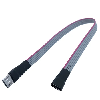 Micro-USB 5pin Разъем Micro USB USB 2.0 для подключения кабеля-удлинителя Micro USB 2.0 10 см 25 см 50 см 100 см 200 см