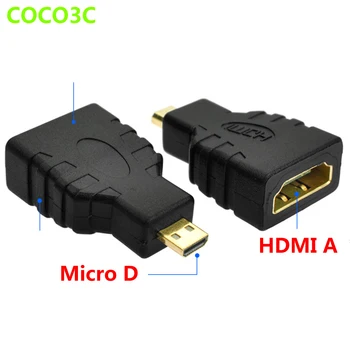 Адаптер стандарта HDMI 1.4 A для подключения к разъему Micro HDMI Type D для HDTV Protector, планшета с камерой 2 4K 1080P, преобразователя