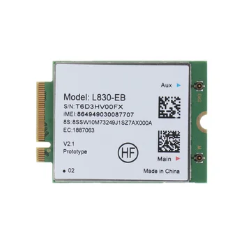 Модуль карты Wi-Fi 4G L830-EB для Thinkpad X280 T480 T580 P52S L480 L580 T490 T590 P53S T490S X390 L490 L590 FRU