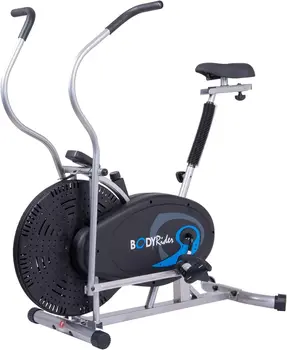 Гибкий спортивный вертикальный велотренажер, велотренажер для велоспорта в помещении, черный/серебристый/синий (BRF750)