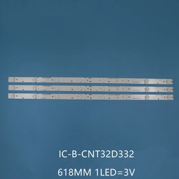 4 шт./компл. светодиодная лента с подсветкой для JL.D3281235-06ES IC-B-CNT32D332 180-W00-320010H SKYTECH ST-3240