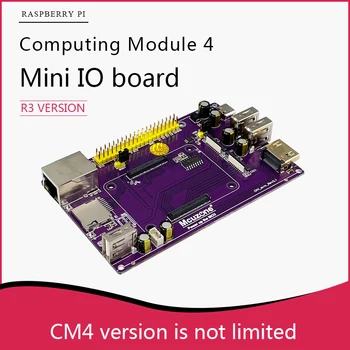 Плата ввода-вывода CM4 MINI (версия R3), гигабитный Ethernet, USB HDMI, слот для карт памяти, подходит для всех вычислительных модулей Raspberry Pi 4