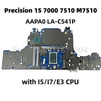 AAPA0 LA-C541P CN-086PC0 086PC0 086PC0 Для Dell Precision 15 7000 7510 M7510 материнская плата ноутбука с процессором I5/I7/E3