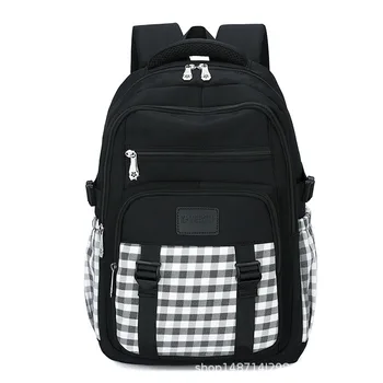 Школьные сумки для девочек, рюкзак для подростков, женский нейлоновый рюкзак для книг, корейский рюкзак
