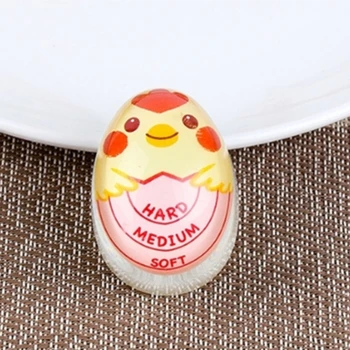 1 Таймер для яиц, Меняющий цвет, Материал Смолы, Идеальные Вареные Яйца По Температуре, Кухонный Помощник, Таймер для яиц, Инструменты Для Красного Таймера