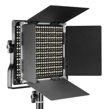 Neewer Профессиональный металлический двухцветный светодиодный видео светильник 660 для студии, YouTube, фотосъемки товаров, видеосъемки