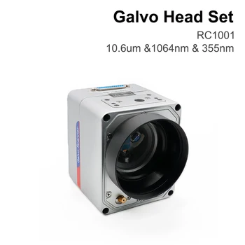 Волоконно-Лазерный Сканирующий сканер Galvo RC1001-R Galvo Head Set 10,6 мкм, 1064 нм и 355 нм, 10 мм Гальванометр-сканер