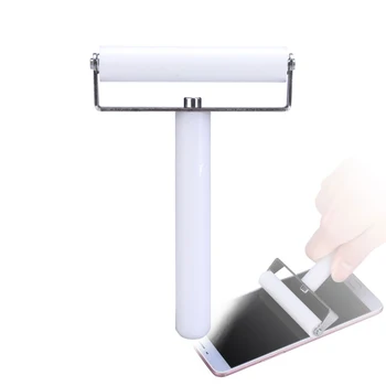 80 мм Универсальный Силиконовый Роликовый Инструмент Для Iphone Samsung Tablet Cell Phone Screen Protector Пленка Паста LCD OCA Поляризационная
