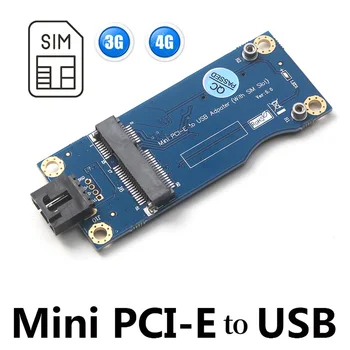 XT-XINTE Mini PCI-E WWAN Тестовая карта USB 4Pin Mini PCI Express Адаптер со слотом для SIM-карты для модуля 3G/4G для HUAWEI SAMSUNG ZTE