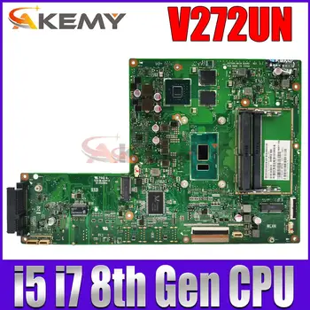 Для ASUS Vivo AiO V272UN V272UA V272U V272 Универсальная материнская плата ПК с процессором I5-8250U I7-8550U V2G