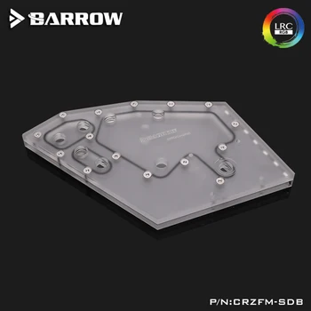Акриловая доска Barrow в качестве водного канала используется для компьютерного корпуса COUGAR CONQUERORmini как для процессора, так и для графического блока RGB 5V 3PIN Waterway