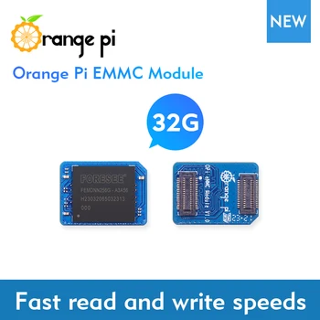 Оранжевый модуль Pi 32GB EMMC для платы OPI 5 Plus с высокой скоростью чтения и записи