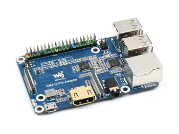 Адаптер Raspberry Pi CM4-3B, альтернативное решение для Raspberry Pi 3 модели B/B + встроенный порт RJ45 Gigabit Ethernet
