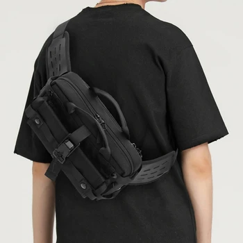 Мужская водонепроницаемая поясная сумка для занятий спортом на открытом воздухе, нагрудная сумка для подростка, мужская сумка на ремне, сумки через плечо