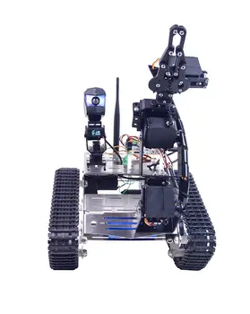 Автомобильный Комплект XiaoR Geek FPV Robot с роботизированной, HD-камерой для Arduino, Универсальный Интеллектуальный Роботизированный автомобиль на шасси Танка, Smart Lear