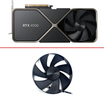Вентилятор охлаждения 115 мм D4A31K04 AD4A31K05 RTX4090 GPU ВЕНТИЛЯТОР Для Вентиляторов видеокарт NVIDIA GeForce RTX 4090 Founders Edition