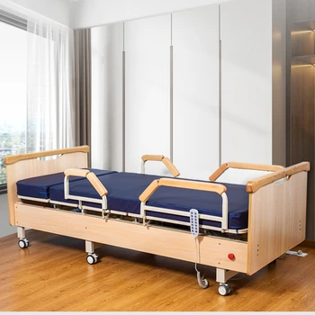 Электрическая Вращающаяся кровать для ухода за парализованными пожилыми Людьми, переворачивающаяся двухъярусная кровать, многофункциональная машина для реабилитации дома