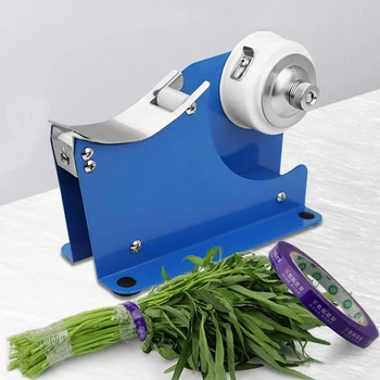 Инструмент для завязывания ленты для пластиковых пакетов в супермаркете, небольшая ручная машина для обвязки овощей капустной лентой