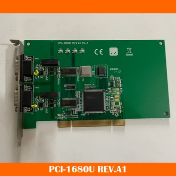 Карта сбора данных Двухпортовая CAN Универсальная коммуникационная карта шины PCI с защитой изоляции Для Advantech PCI-1680U REV.A1
