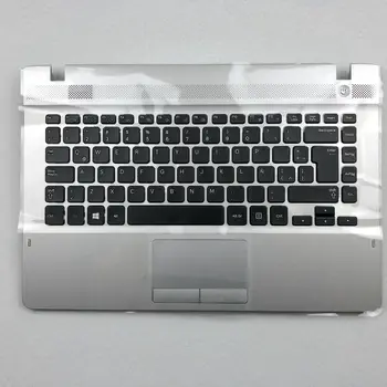Латинская клавиатура для ноутбука SAMSUNG NP300E4E, NP270E4E, подставка для рук и крышка тачпада BA75-04435K LA Layout