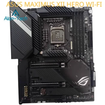 Материнская плата LGA 1200 AS-US MAXIMUS XII HERO WI-FI 4 × DDR4 128 ГБ Материнская плата Intel Z490 6 × SATA III PCI-E 3.0 USB3.2 ATX