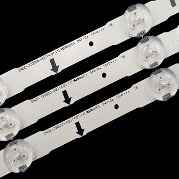 Светодиодные решетки Для Samsung D4GE-320DC0-R2 D4GE-320DC0-R3 2014SVS32HD 32 дюйм(ов) ТВ Подсветка светодиодные ленты Матричные Лампы Полосы