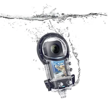 Оригинальный чехол для погружения Insta360 X3 с водонепроницаемой глубиной погружения 50 м для экшн-камер Insta360 ONE X3 Аксессуары в наличии