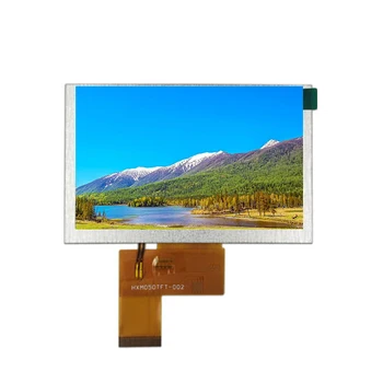 5,0-дюймовый цветной ЖК-дисплей 800x480 TFT LCD с интерфейсом RGB платы драйвера Автомобильный дисплей